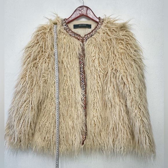 Faux Icelandic sheepskin jacket - Picture 3 of 7